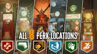 ALL PERK LOCATIONS on MAUER DER TOTEN  Cold War Zombies Beginner Guide Black Ops Cold War Zombies [upl. by Francesco466]