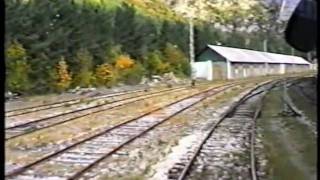 Ferrocarril de Canfranc 5 y 6 de Octubre de 1996 [upl. by Graf568]