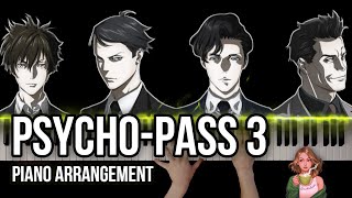 PsychoPass 3 Piano Arrangement Short piece [upl. by Anaujat]