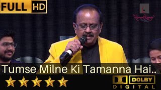 S P Balasubrahmanyam sings Tumse Milne Ki Tamanna Hai  तुमसे मिलने की तमन्ना from Saajan 1991 [upl. by Euqinomahs]