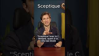 Septique ou sceptique  shorts [upl. by Wit956]