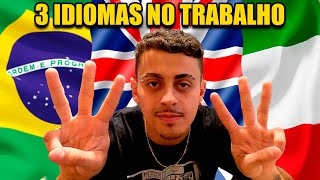 COMO É TRABALHAR EM 3 IDIOMAS AO MESMO TEMPO EM LONDRES [upl. by Lana262]