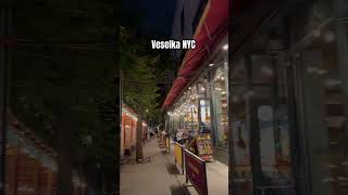 Veselka NYC  East Village nycstreets streetsofnewyork eastvillage veselka [upl. by Kamila412]