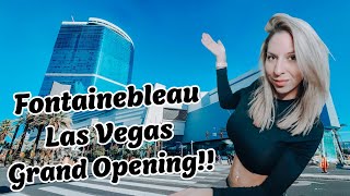 Fontainebleau Las Vegas Grand Opening Full Walkthrough NEW Resort amp Casino Premieres on the Strip [upl. by Cosetta]