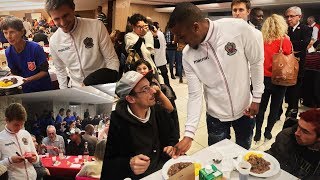 LOGC Nice au repas de Noël solidaire [upl. by Eneiluj]