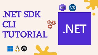 Quick and Simple Tutorial to NET SDK CLI tools for software development on dotnet platform [upl. by Ahsitak]