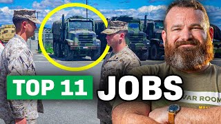 11 BEST Military Jobs going into 2025 Winning MOS [upl. by Irpac]