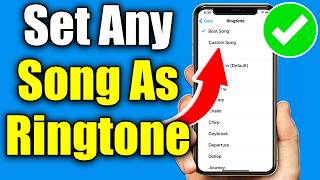 How To Set Any Song As Ringtone On iPhone Free amp No PC Required [upl. by Danzig]