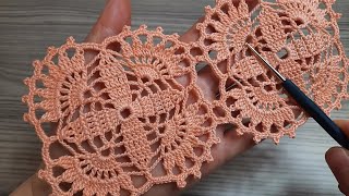 Wonderful Easy Crochet Tutorial for Beginners  StepbyStep Tığ İşi Örgü Knitting Guide [upl. by Criswell]