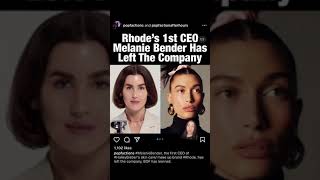 Is Hailey Biebers Rhode Skin in Trouble tiktok michelletok [upl. by Oilalue484]