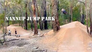 NANNUP MTB JUMP PARK  NGOOLARK JUMP PARK [upl. by Weasner]