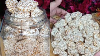 Chakwal Rewari Recipe Gur Til ki rewari Pehlwan Rewari  Revdi Recipe  Rewari Recipe  Candy [upl. by Christabelle]