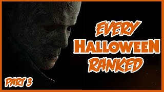 Halloween Full Series RANKED Finale  Buddys House of Horror Podcast  Buddy Candela [upl. by Trask]