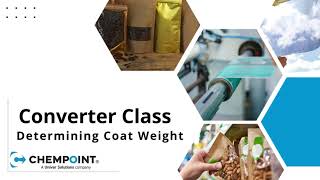 Determining Coat Weight ChemPoint Converter Class [upl. by Nostets16]