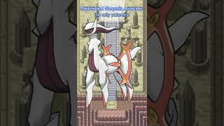 Pokémon Fact of the Day  Arceus [upl. by Aleedis]