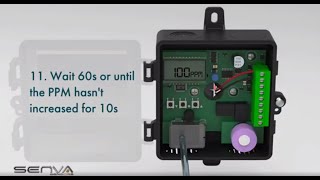 Calibrating a Senva TG Toxic Gas Sensor Universal [upl. by Omrellug]