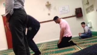 Sunni brothers pray in shia mosque UK [upl. by Learsiy]