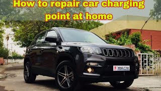 How to repair car charging point at home  car ka charging point ghar par kaise thik kare modified [upl. by Solley]