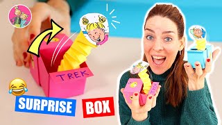 EEN ZOETE ZUSJES SURPRISE BOX MAKEN Met Deze Box Laat Je Iedereen Schrikken ♥DeZoeteZusjes♥ [upl. by Oicinoid]