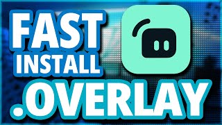 HOW TO FAST INSTALL OVERLAYS IN STREAMLABS OBS [upl. by Ferreby]