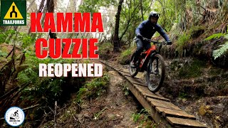 Kamma Cuzzie reopened Woodhill Trail Forks series [upl. by Alcinia]