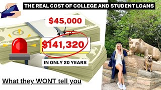 The SECRET COST OF COLLEGE AND STUDENT LOANS  Sallie Mae Student Loans  Interest rates [upl. by Assirehc395]