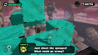 Splatoon Hero Mode Stage 23 Spongy Observatory [upl. by Waiter387]