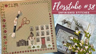 Flosstube 38 February stitching quilting and crochet progress [upl. by Emory605]