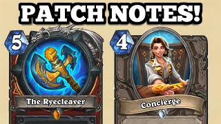 ALL NERFS AND BUFFS REVEALED Did they actually fix Concierge and Lamplighter [upl. by Rois]