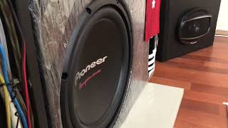 PİONEER TSW312D4 SUBWOOFER TESTİ DEPREM ETKİSİ [upl. by Sucramad873]