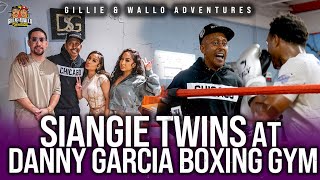 GILLIE VISITS DANNY GARCIA amp SIANGIE TWINS [upl. by Arielle]