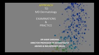 How to approach MD Dermatology Examination and practise [upl. by Beckerman]