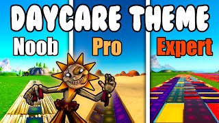 FNAF Security Breach OST Daycare Theme Noob vs Pro vs Expert [upl. by Lala531]