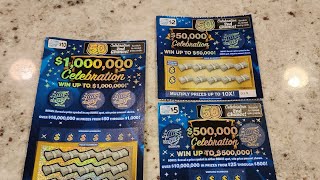 The New Celebration Illinois Lottery Scratch Offs With 2nd Chance Drawing 🍾 🎉lottery scratchoffs [upl. by Siraj]