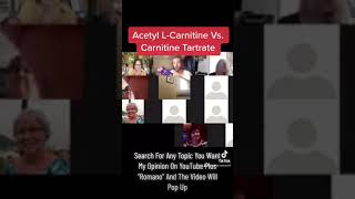 Acetyl LCarnitine Vs Carnitine Tartrate The Difference [upl. by Nauqyt283]