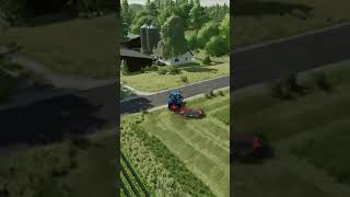 mähen 43 ls22 fs22 timelapse landwirtschaft landwirtschaftssimulator22 farming rehbach [upl. by Corabella16]