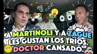 A Martinoli y Zague les gustan los tríos Dr García cansado [upl. by Akalam975]