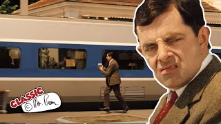 Mr Bean Misses His Train and Loses His Suitcase  Mr Beans Holiday  Classic Mr Bean [upl. by Niles]