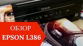 Обзор МФУ Epson L386 [upl. by Navillus]