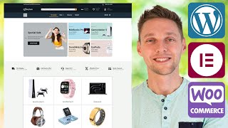 How to Make an ECommerce Website 2024 Elementor Pro amp WooCommerce [upl. by Ynaffit]