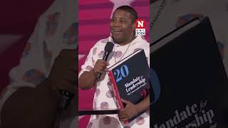 Kenan Thompson Project 2025s Joke Erupts DNC [upl. by Grubman144]