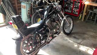 Harley Sportster Swingarm Chopper [upl. by Jennifer]