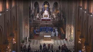 Dernière polyphonie à NotreDame  Messe des Rameaux 2019 [upl. by Nylssej]