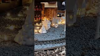 Modelleisenbahn weihnachten weihnachtsmarkt polarexpress shorts zug youtubeshorts [upl. by Dennett]