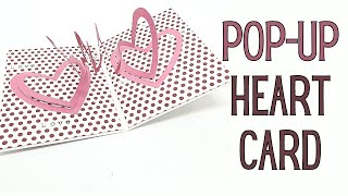 Pop Up Heart Card [upl. by Ortrud]