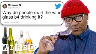 Sommelier André Mack Answers Wine Questions From Twitter  Tech Support  WIRED [upl. by Graniela105]