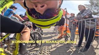 Koronowo MTB Maraton 2024 wyścigdystans średni [upl. by Elockin]