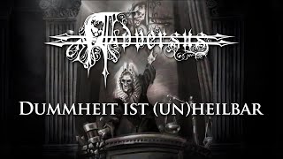 Adversus  Dummheit ist unheilbar official lyrics video [upl. by Essilrahc]