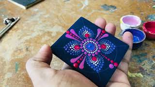 mandala dot painting  ornament [upl. by Anauj]