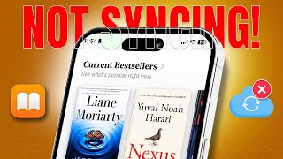 How to Fix Apple Books Not Syncing Issue on iPhone  Troubleshoot Sync Problems [upl. by Sirovart]